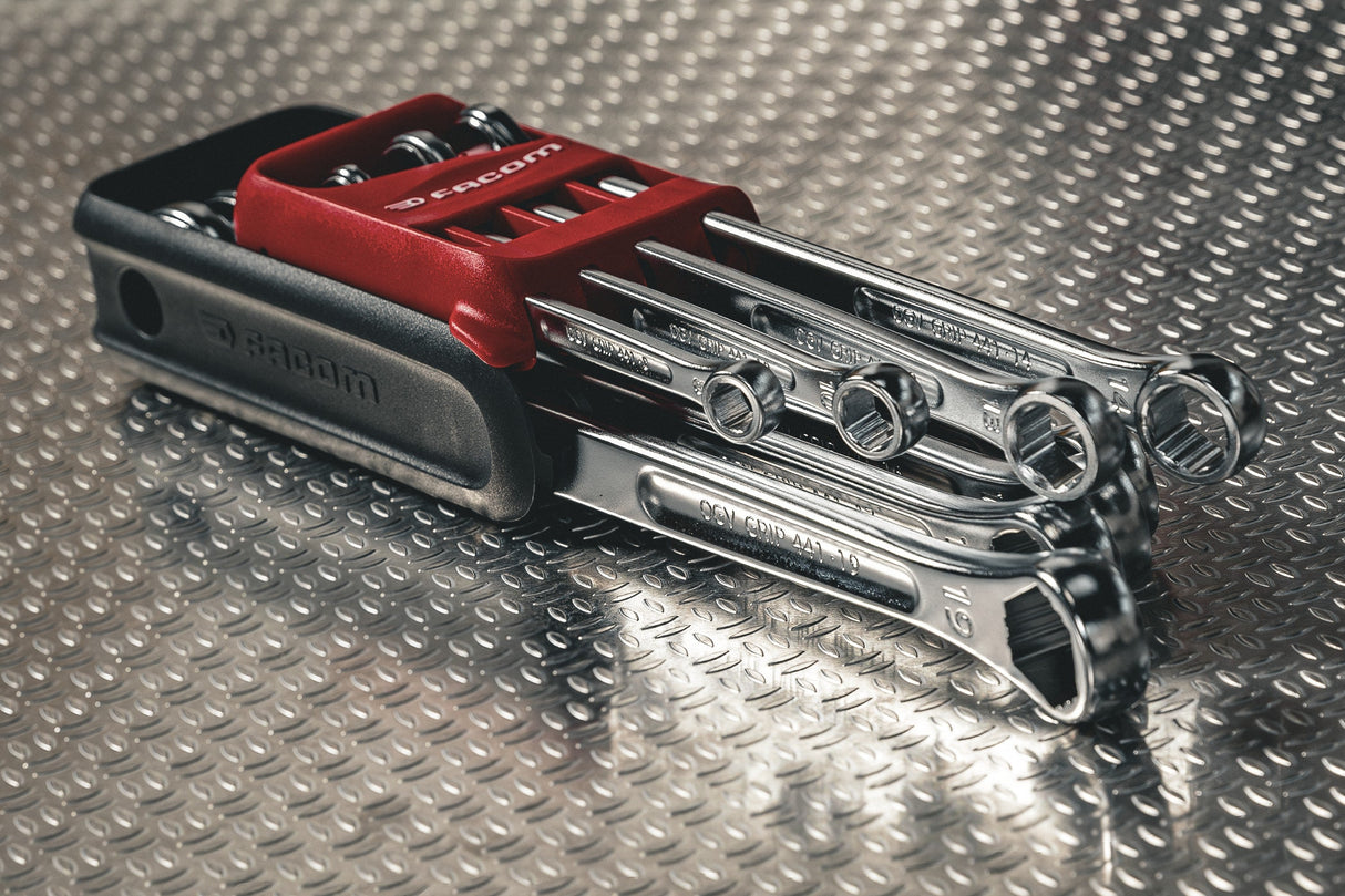 Pack OGV® Grip NANO - un jeu de clés mixtes 441 en étui 8 pièces + un coffret NANO 1/4" 38 pièces