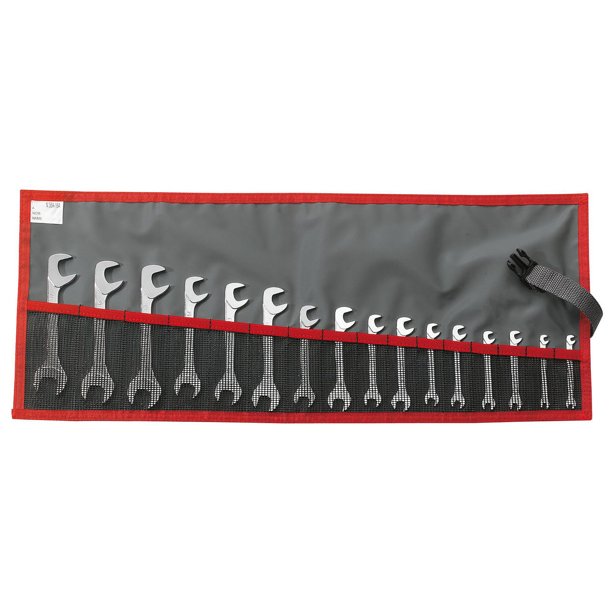 34 - Sets micromechanische steeksleutels in etui, metrische en inch maten
