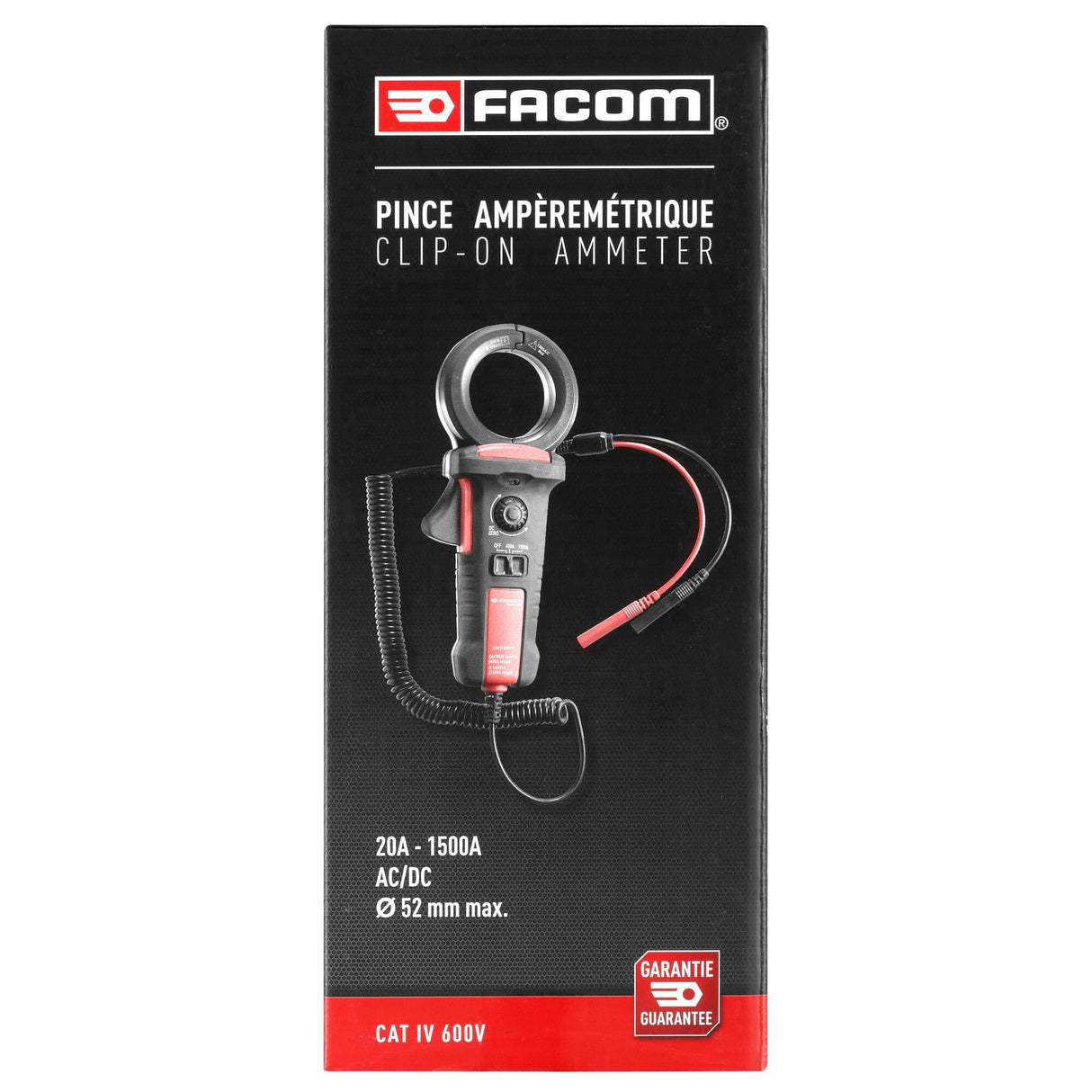 Pince ampèremétrique, 20 ampères