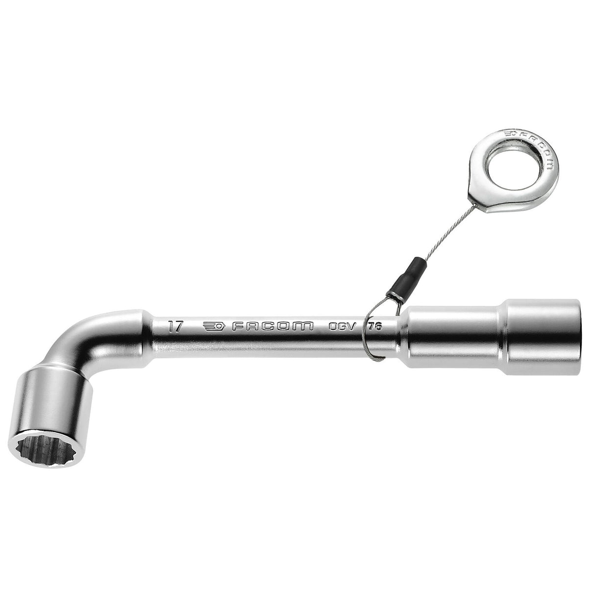 76.SLS - Open pijpsleutels, gesmeed, 12-kant x 6-kant, metrische maten - SAFETY LOCK SYSTEM