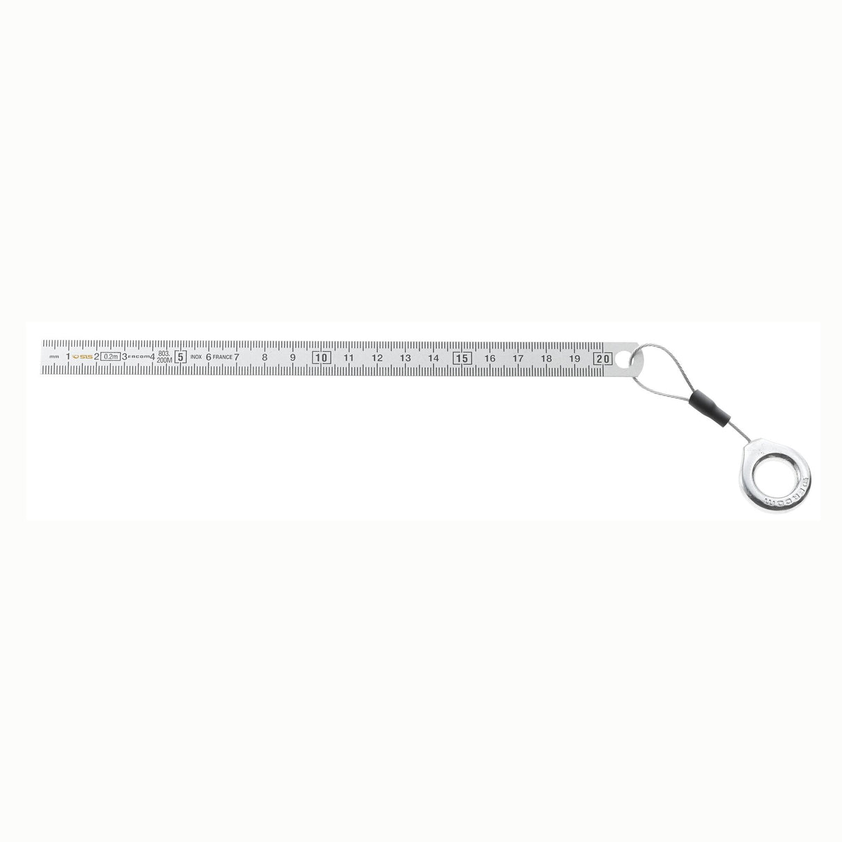 803.SLS - Flexibele RVS-linialen - dubbelzijdig - SAFETY LOCK SYSTEM