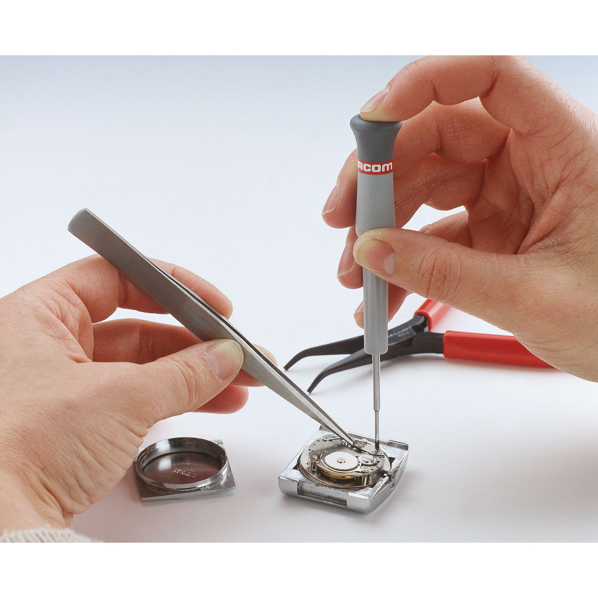 Doos met 5 Micro-Tech® schroevendraaiers voor Sleuf en Phillips® schroeven