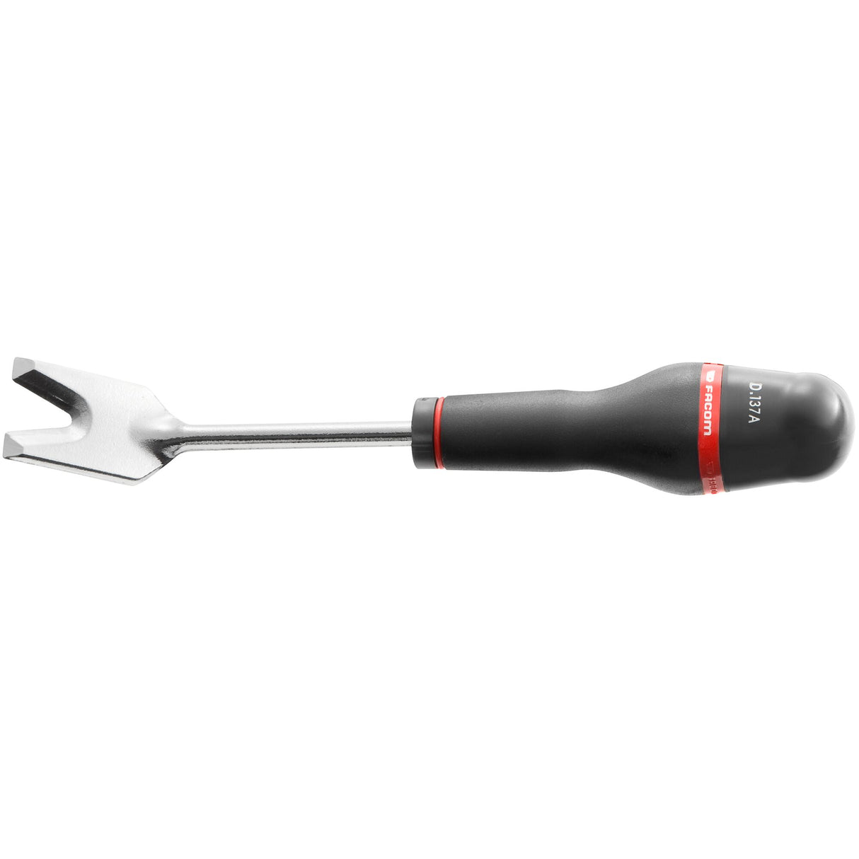 Spatule d'extraction de clips de fixation des tapis, garnitures ou panneaux