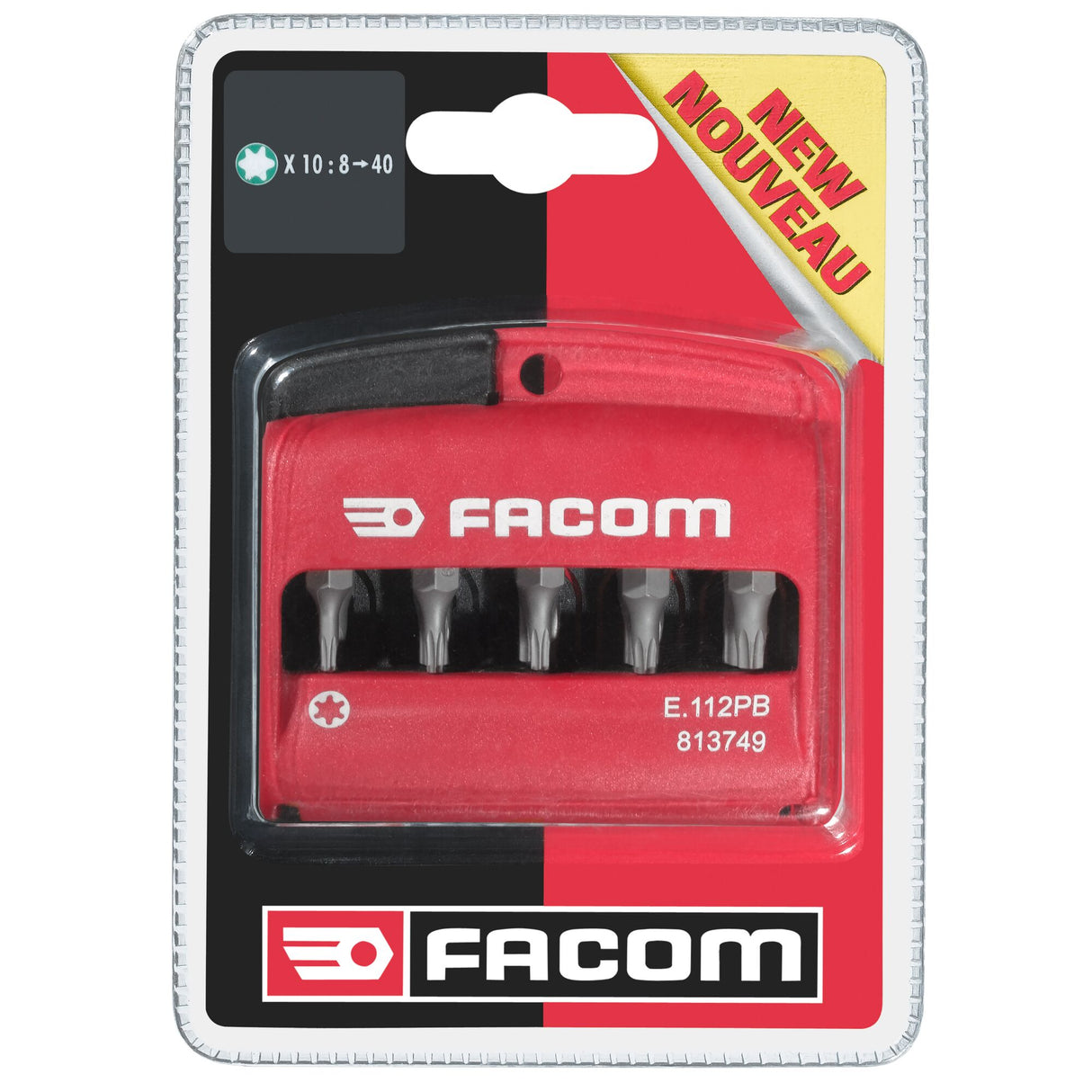 Set Van 10 Bits Torx