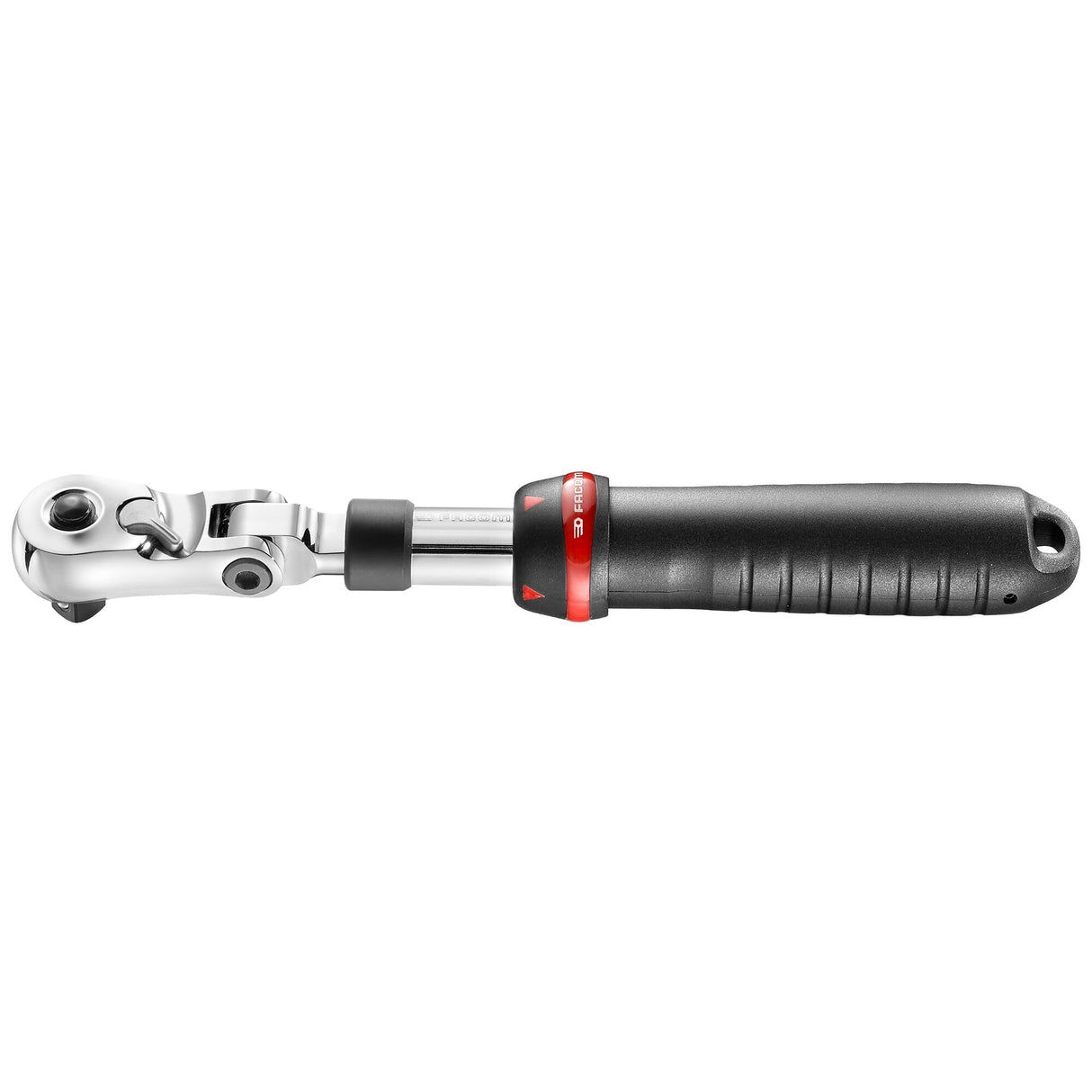 Uitstekend presterende, waterdichte ratel 3/8" met uitschuifbare heft met vergrendeling
