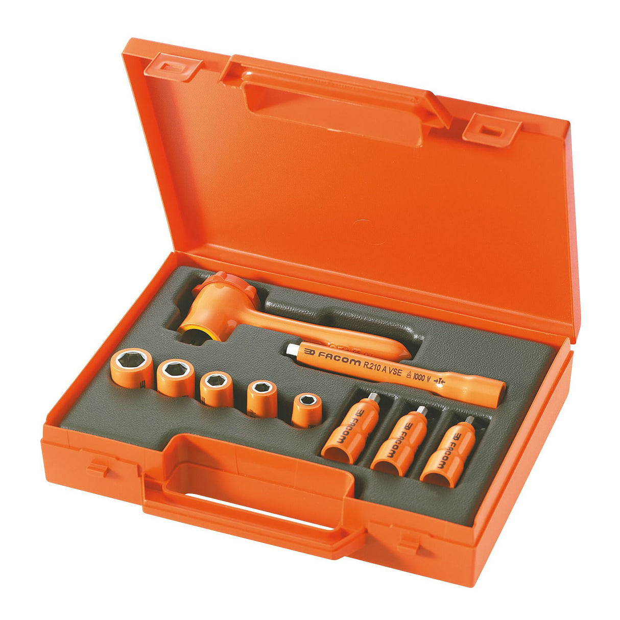 Set van 10 stuks tot 1000 Volt geïsoleerd gereedschap, VSE-serie