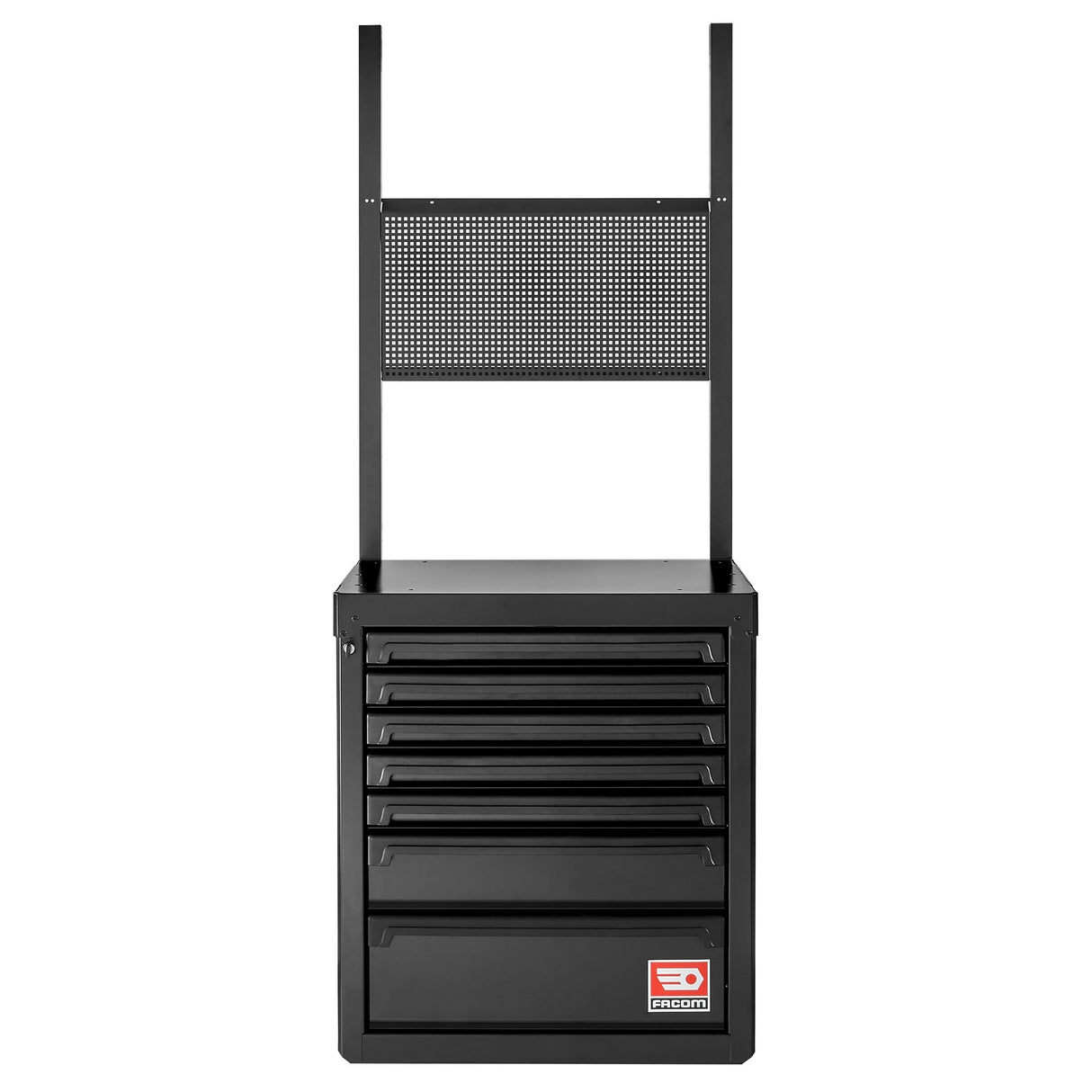 Rws2 Zwart Lage Kast Met 7 Lades