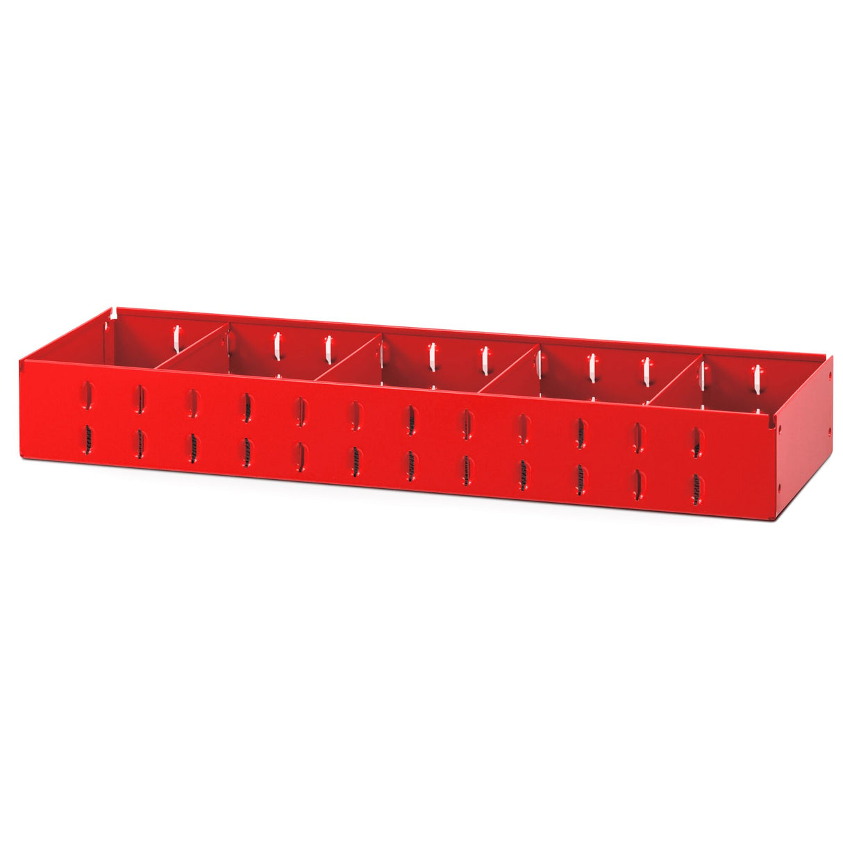 Legplank met 4 verwijderbare tussenschotten 930x200x90mm