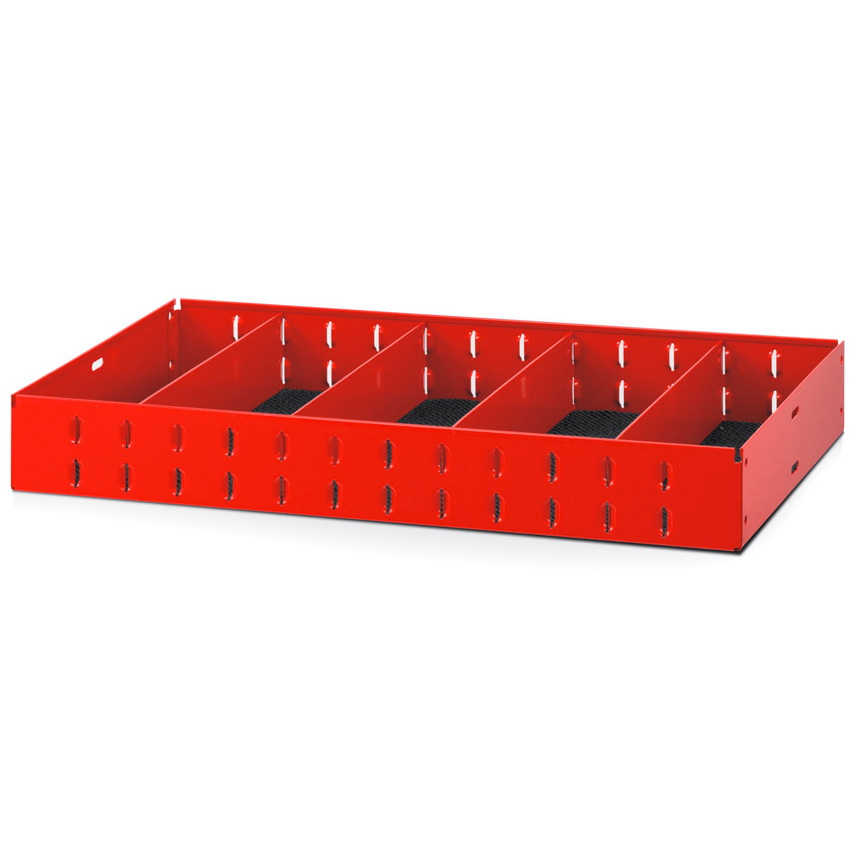 Legplank met 4 verwijderbare tussenschotten 682,5x375x90mm