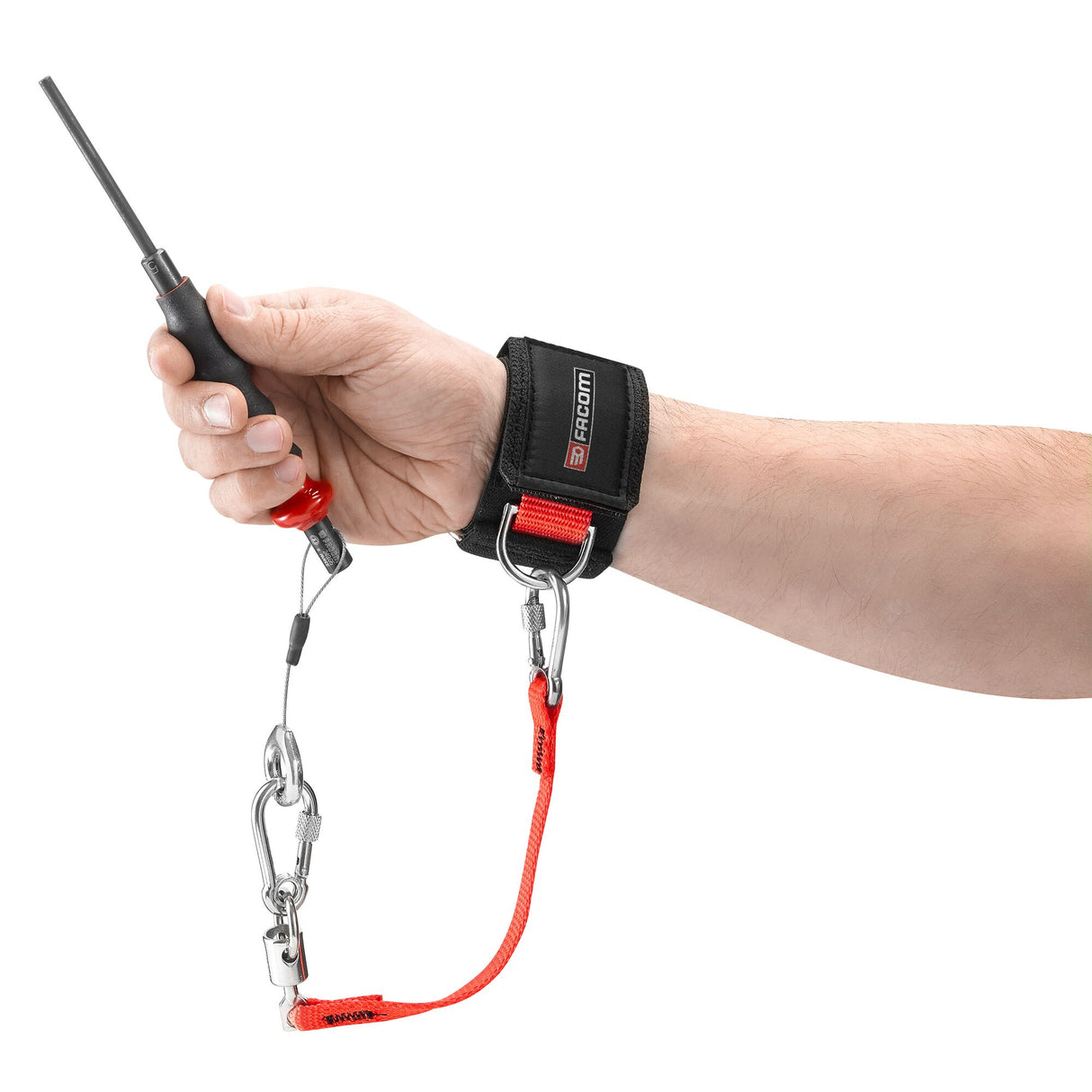 Polsband met metalen ring - SLS