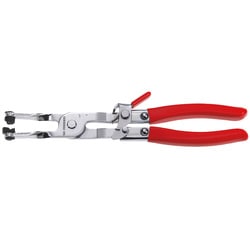 Self-tightening clamp pliers