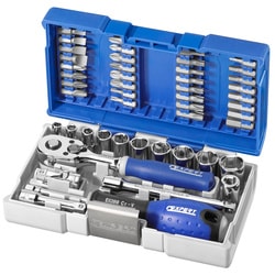 EXPERT 1/4" MINI SOCKET SET - 48 PCES PEAR RA