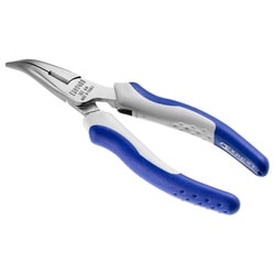 EXPERT  1/2 round nose - 40° elbowed pliers