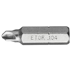 ETOR - Standard bits series 1 for Torq Set® head screws