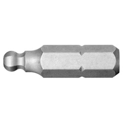 ETS.1 - Standard bits series 1 with spherical head for countersunk hex screws