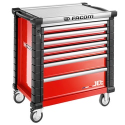 JET.M4A - 7 drawer roller cabinets - 4 modules per drawer