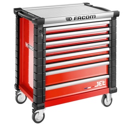 JET.M4A - 8 drawer roller cabinets - 4 modules per drawer