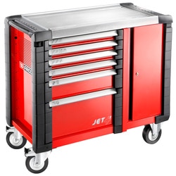 Jet+ 6-drawer mobile workbenches - 3 modules per drawer