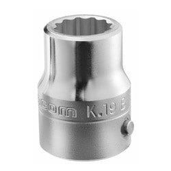 K.B 3/4" drive metric 12-point sockets