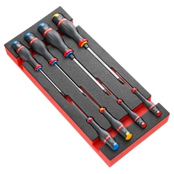 8-piece set of Protwist® screwdrivers in foam tray