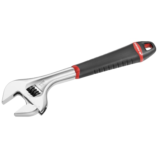 15 in. Adjustable Wrench, Quick Adjust, Bi-Material