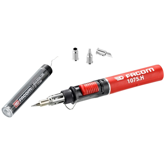 Butane Gas Multi-Function Soldering Iron Heat Gun Kit