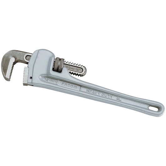 Light alloy 90° offset American model pipe wrench 60 mm Light alloy 90° offset American model pipe wrench 60 mm