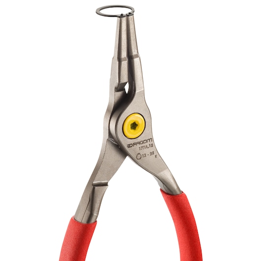 Straight nose outside Circlips® pliers, 10-25 mm