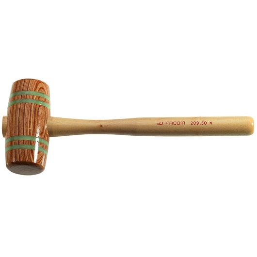 320g Wooden Mallet, Diameter 50 mm