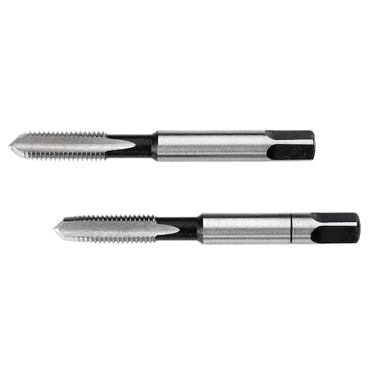 Standard taps, set of 2 taps (taper and bottoming), M7 x 1 mm