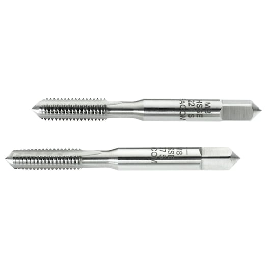 M10 x 1.5mm High Performance Cobalt Tap Set (Taper and Bottoming) (2 pc.)