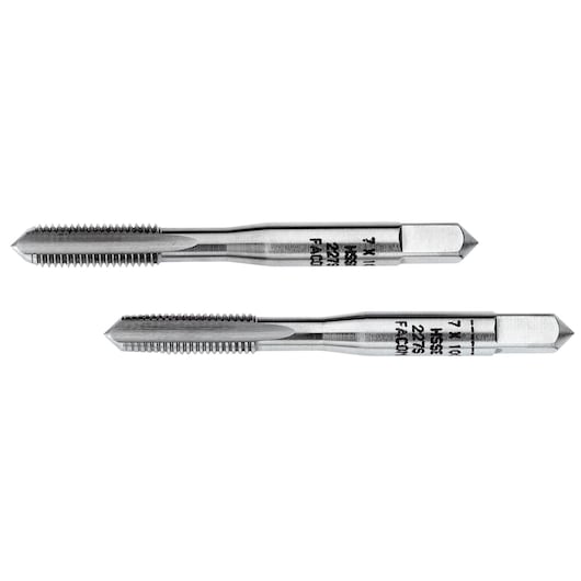 Set of 2 High Performance Cobalt Taps (Taper and Bottoming), M4 x 0.7 mm