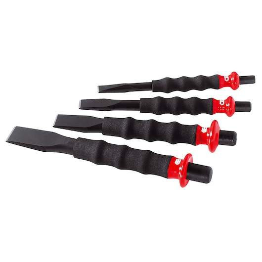 Sheath Cold Chisel Set (4 pc.)