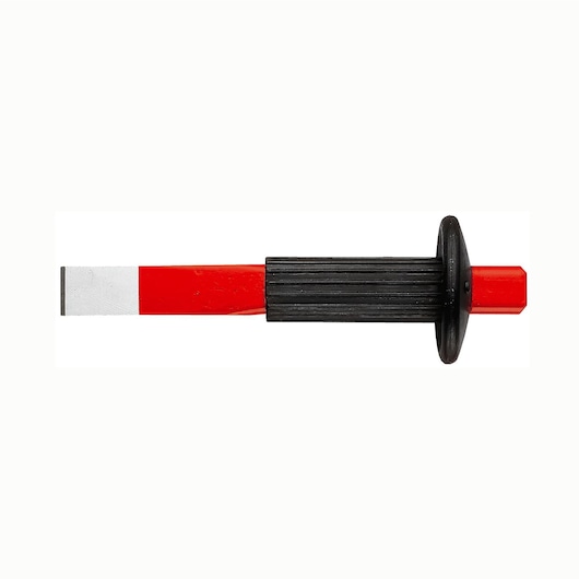 Flat blade chisel, 27 x 300 mm, hand guard Flat blade chisel, 27 x 300 mm, hand guard