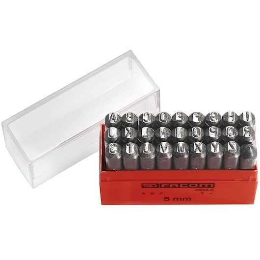 4mm Carbon Steel Letter Punch Set (26 pc.)