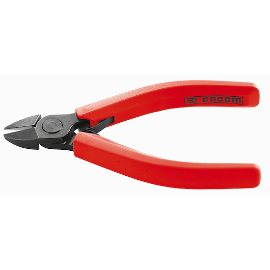 Diagonal cutting pliers axial cut 120 mm, long 16 mm jaw