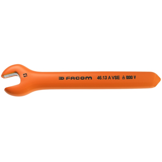 1000V 10mm Insulated Open End Wrench