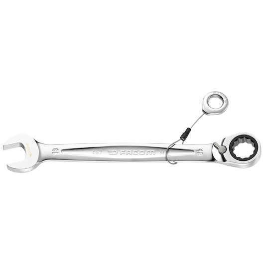 16mm Standard Ratchet Combination Wrench, Safety Lock System