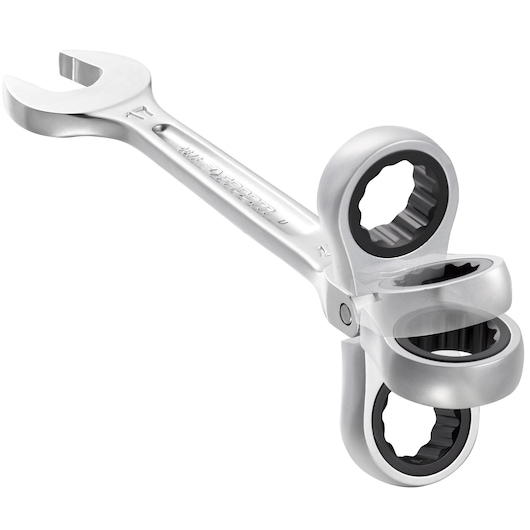 11mm Flex-Head Ratchet Wrench