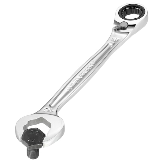 Rapid reversible ratchet wrench, 12 mm