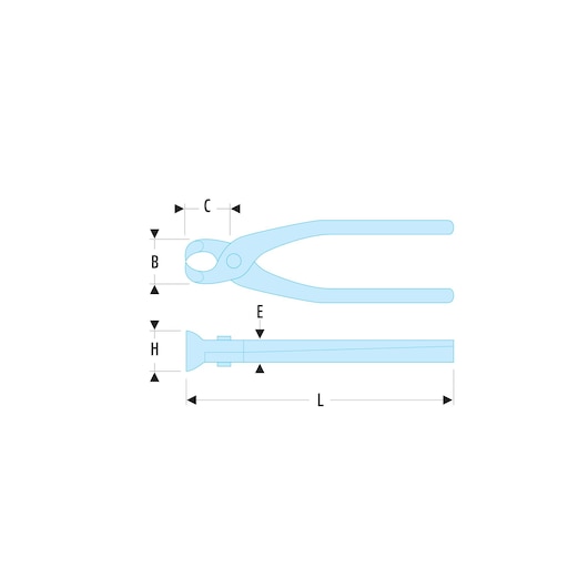 250mm Heavy-Duty End Nippers