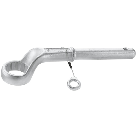 36mm Heavy-Duty Offset-Ring Wrench, Safety Lock System