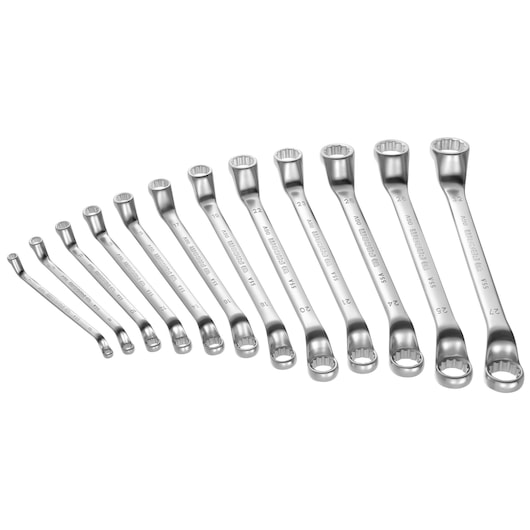 6 - 32mm Double Offset-Ring Wrench Set (12 pc.)