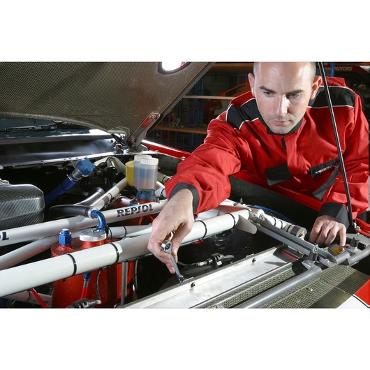1/4 in. x 5/16 in. Straight Double Box-End Ratchet Wrench 1/4 in. x 5/16 in. Straight Double Box-End Ratchet Wrench