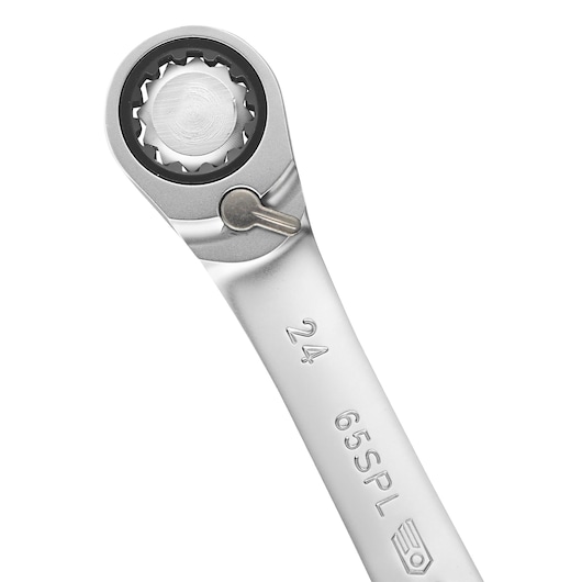 15° Double Box-End Spline Ratchet Wrench, 7/32 in. x 9/32 in.