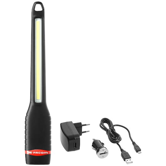 Cordless slim inspection lamp LED