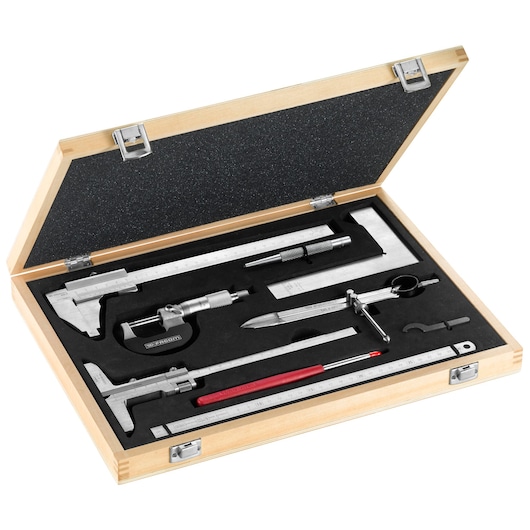 Metrology-Control Case With 8 Tools