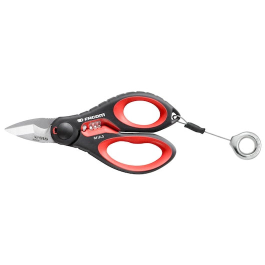 Heavy-Duty Scissors, Safety Lock System