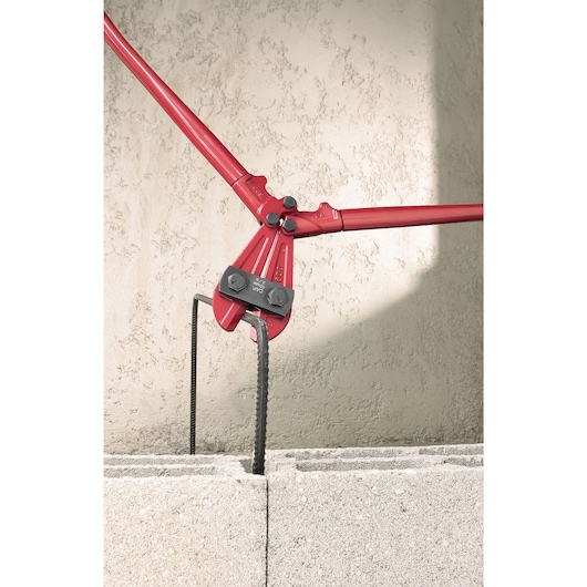 Axial cut tubular arm, bolt croppers, 24 mm