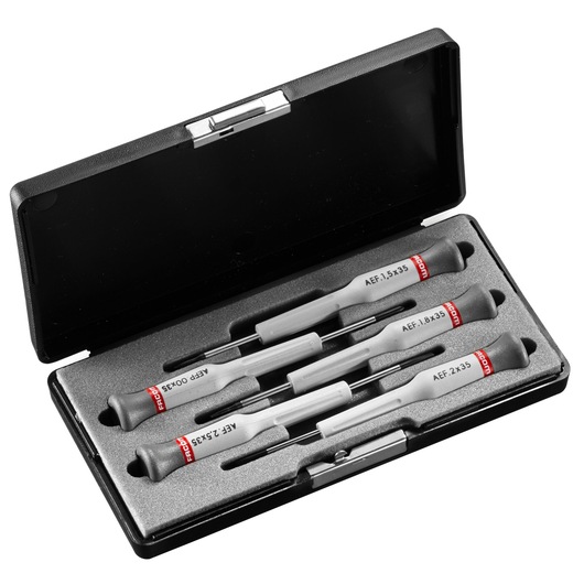 MICRO-TECH® Screwdrivers Slotted Phillips® Set (5 Pc)